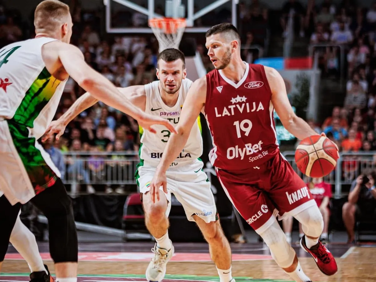 Latvijas izlases basketbola spēle